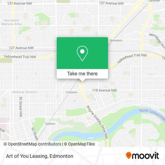 Art of You Leasing map