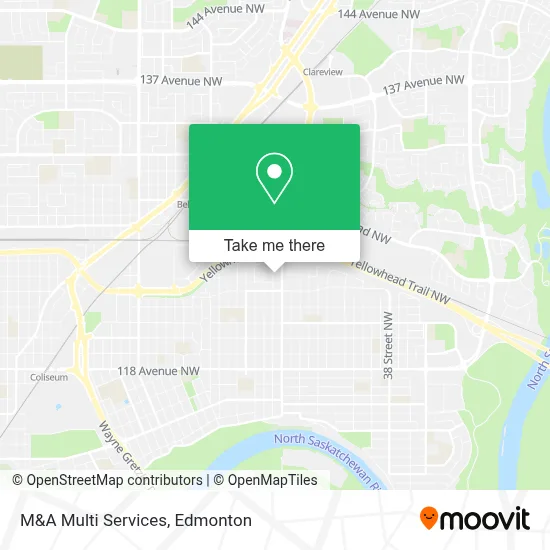 M&A Multi Services map