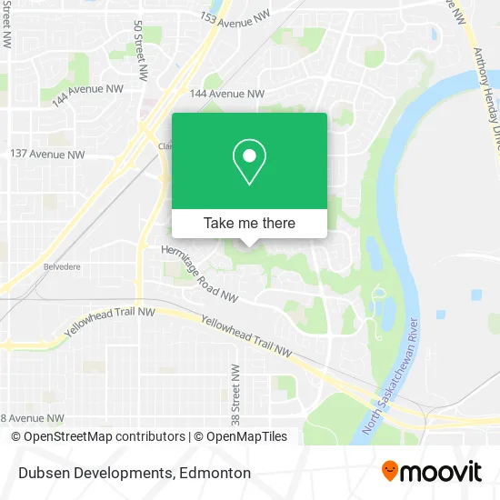 Dubsen Developments map