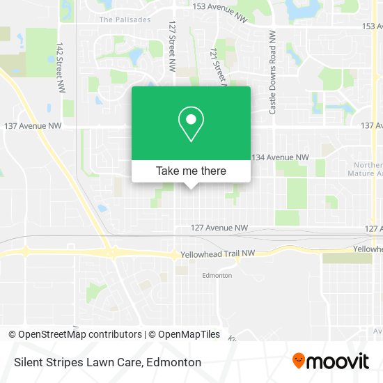 Silent Stripes Lawn Care map