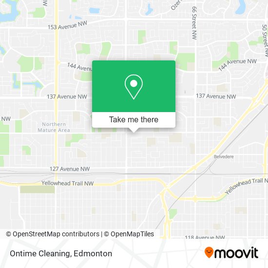 Ontime Cleaning map