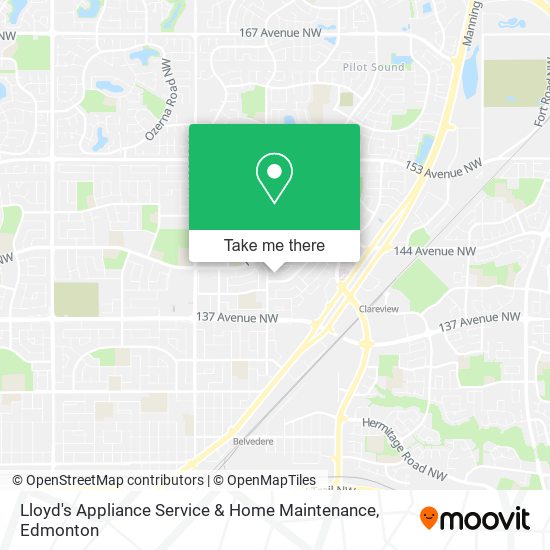 Lloyd's Appliance Service & Home Maintenance map
