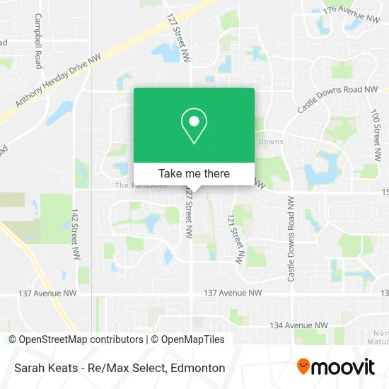 Sarah Keats - Re/Max Select map
