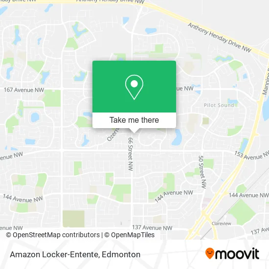 Amazon Locker-Entente map
