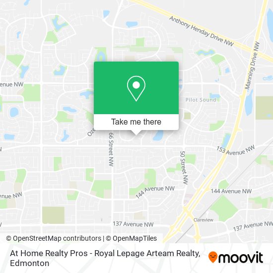 At Home Realty Pros - Royal Lepage Arteam Realty map