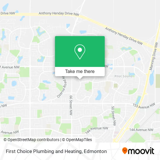 First Choice Plumbing and Heating map