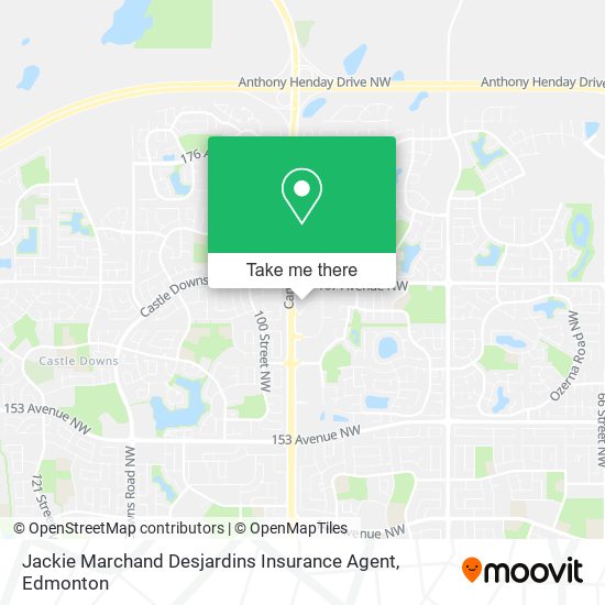 Jackie Marchand Desjardins Insurance Agent map