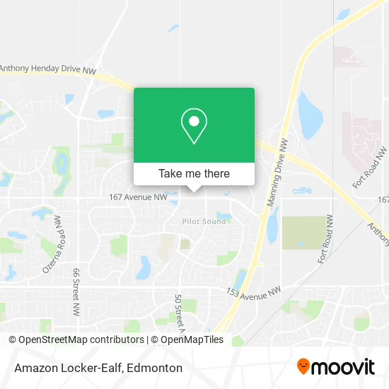 Amazon Locker-Ealf map