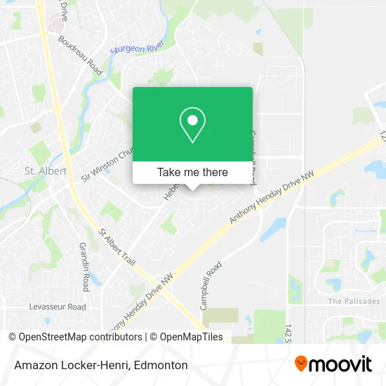 Amazon Locker-Henri map
