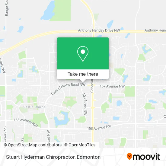 Stuart Hyderman Chiropractor map