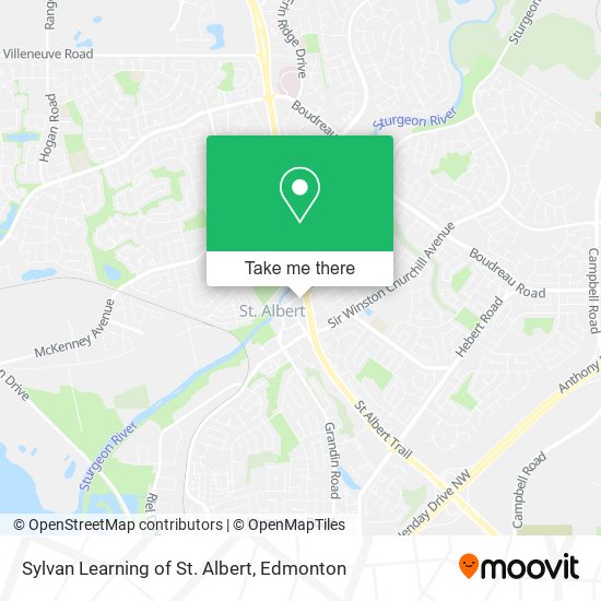 Sylvan Learning of St. Albert plan