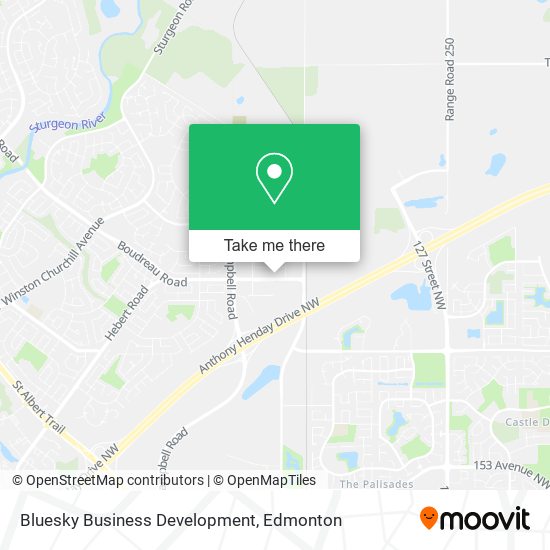 Bluesky Business Development map