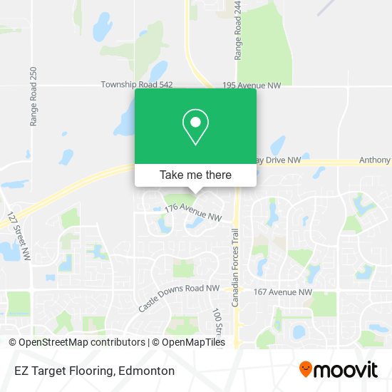 EZ Target Flooring map