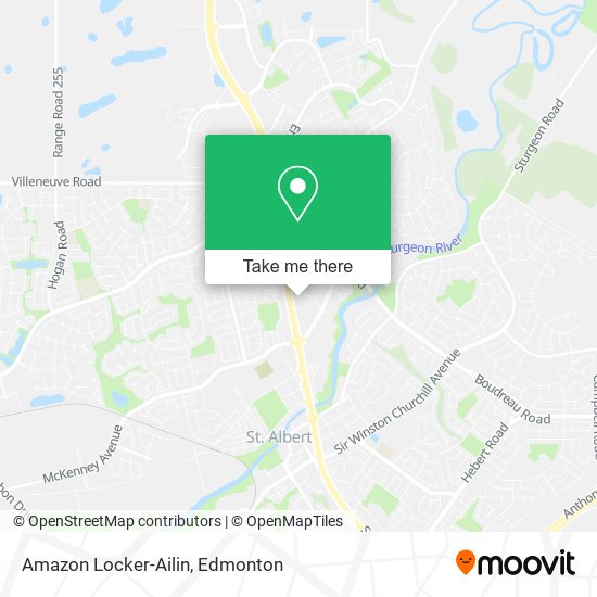 Amazon Locker-Ailin map