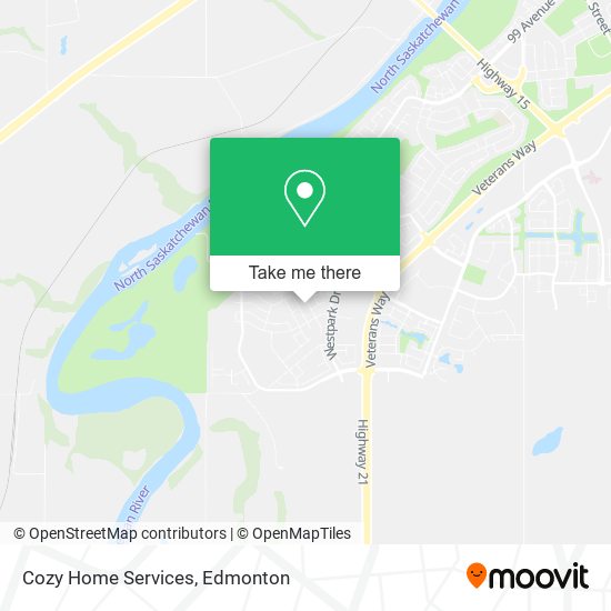 Cozy Home Services map