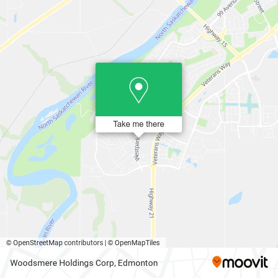 Woodsmere Holdings Corp map
