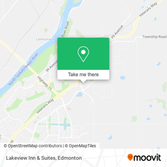 Lakeview Inn & Suites map