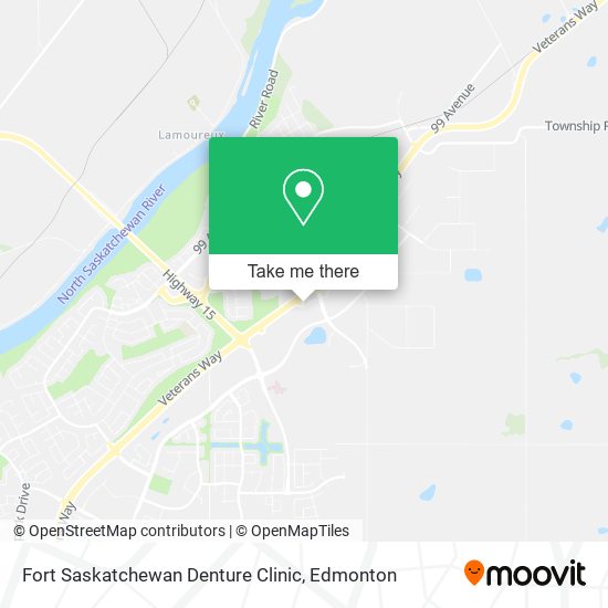 Fort Saskatchewan Denture Clinic map