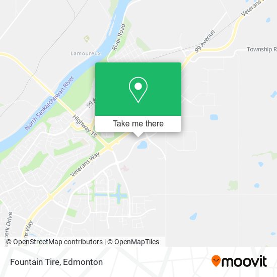 Fountain Tire map