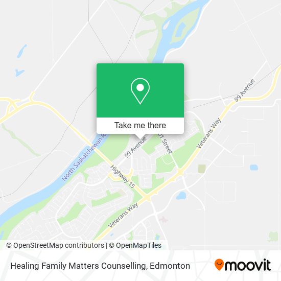 Healing Family Matters Counselling map