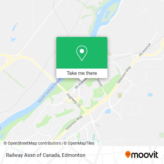 Railway Assn of Canada map