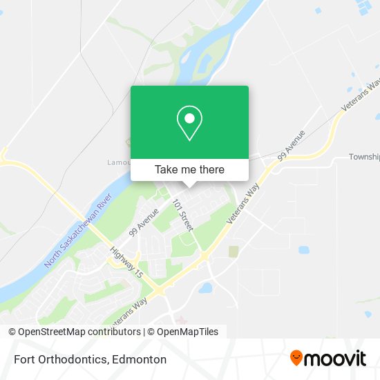 Fort Orthodontics map