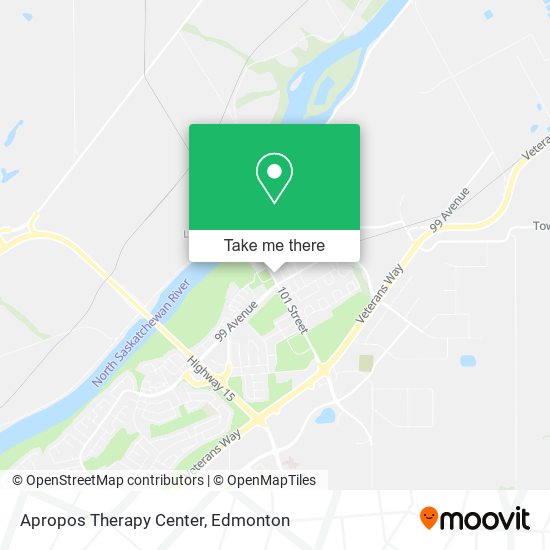 Apropos Therapy Center map