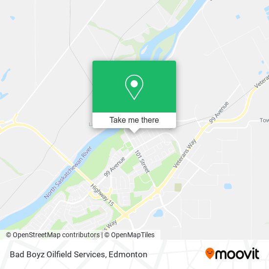 Bad Boyz Oilfield Services map