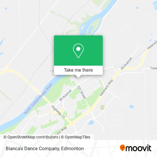 Bianca's Dance Company map