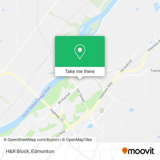 H&R Block map