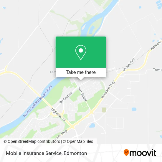 Mobile Insurance Service map