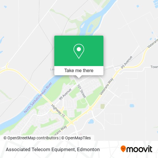 Associated Telecom Equipment map