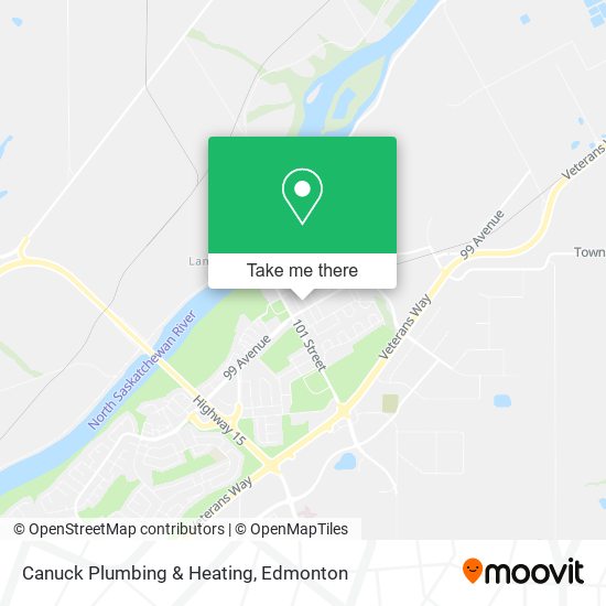 Canuck Plumbing & Heating map