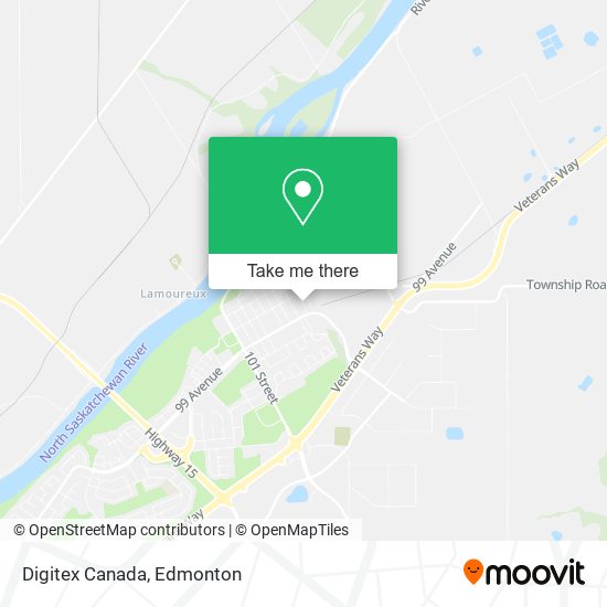 Digitex Canada map