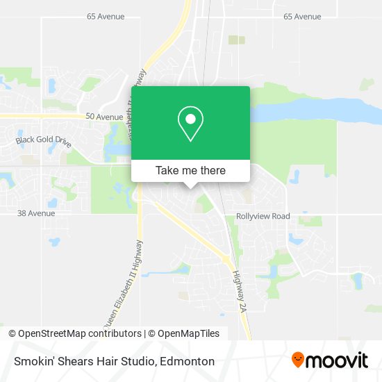 Smokin' Shears Hair Studio map