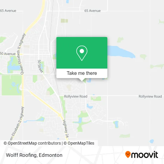 Wolff Roofing map