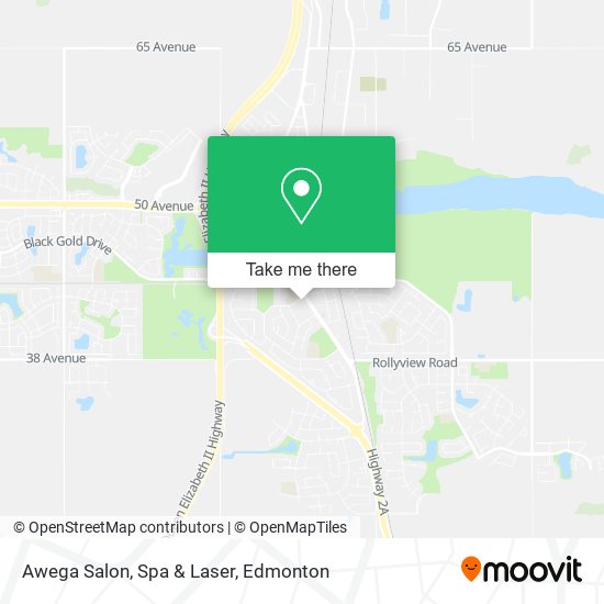Awega Salon, Spa & Laser plan