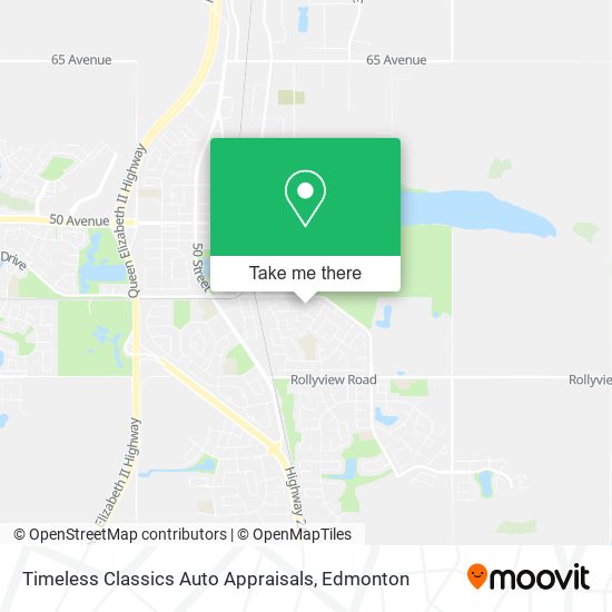 Timeless Classics Auto Appraisals map