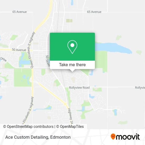 Ace Custom Detailing map