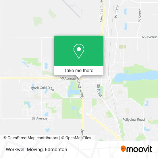 Workwell Moving map