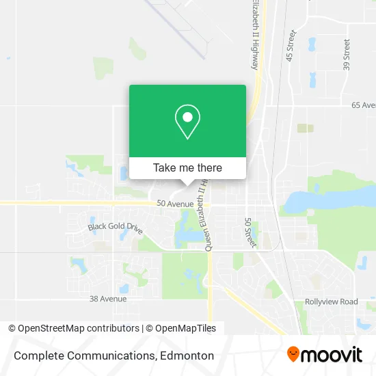 Complete Communications map