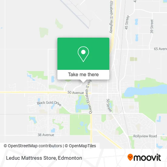 Leduc Mattress Store map