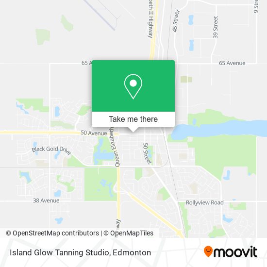 Island Glow Tanning Studio plan