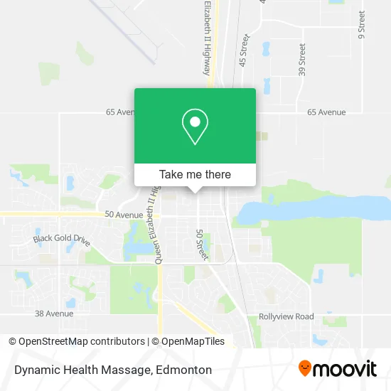 Dynamic Health Massage map