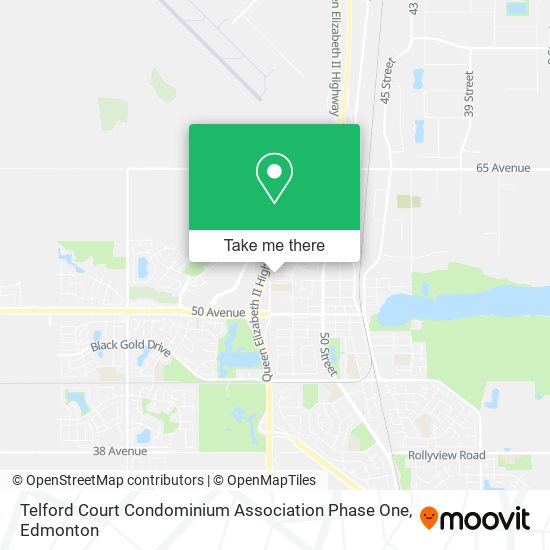 Telford Court Condominium Association Phase One map