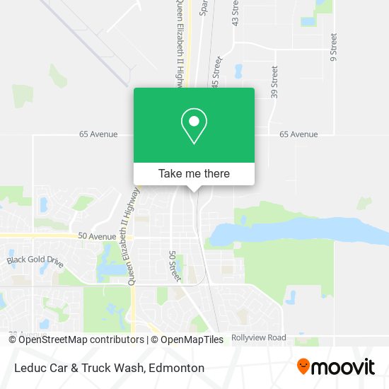 Leduc Car & Truck Wash map