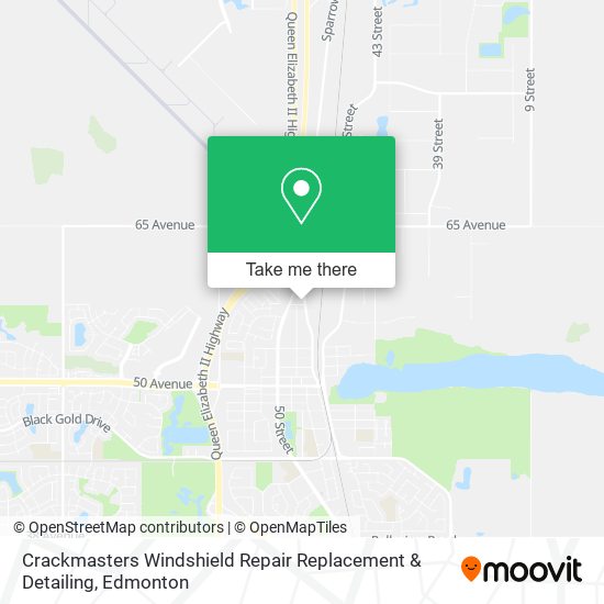 Crackmasters Windshield Repair Replacement & Detailing map