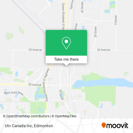 Utv Canada Inc map