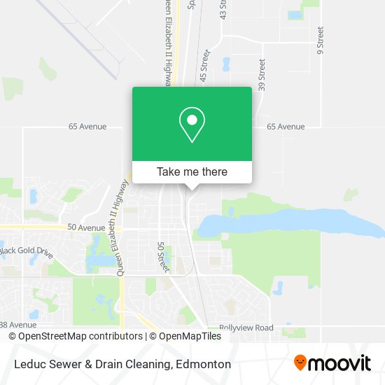 Leduc Sewer & Drain Cleaning map