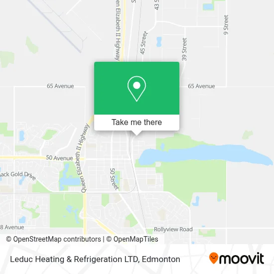 Leduc Heating & Refrigeration LTD map